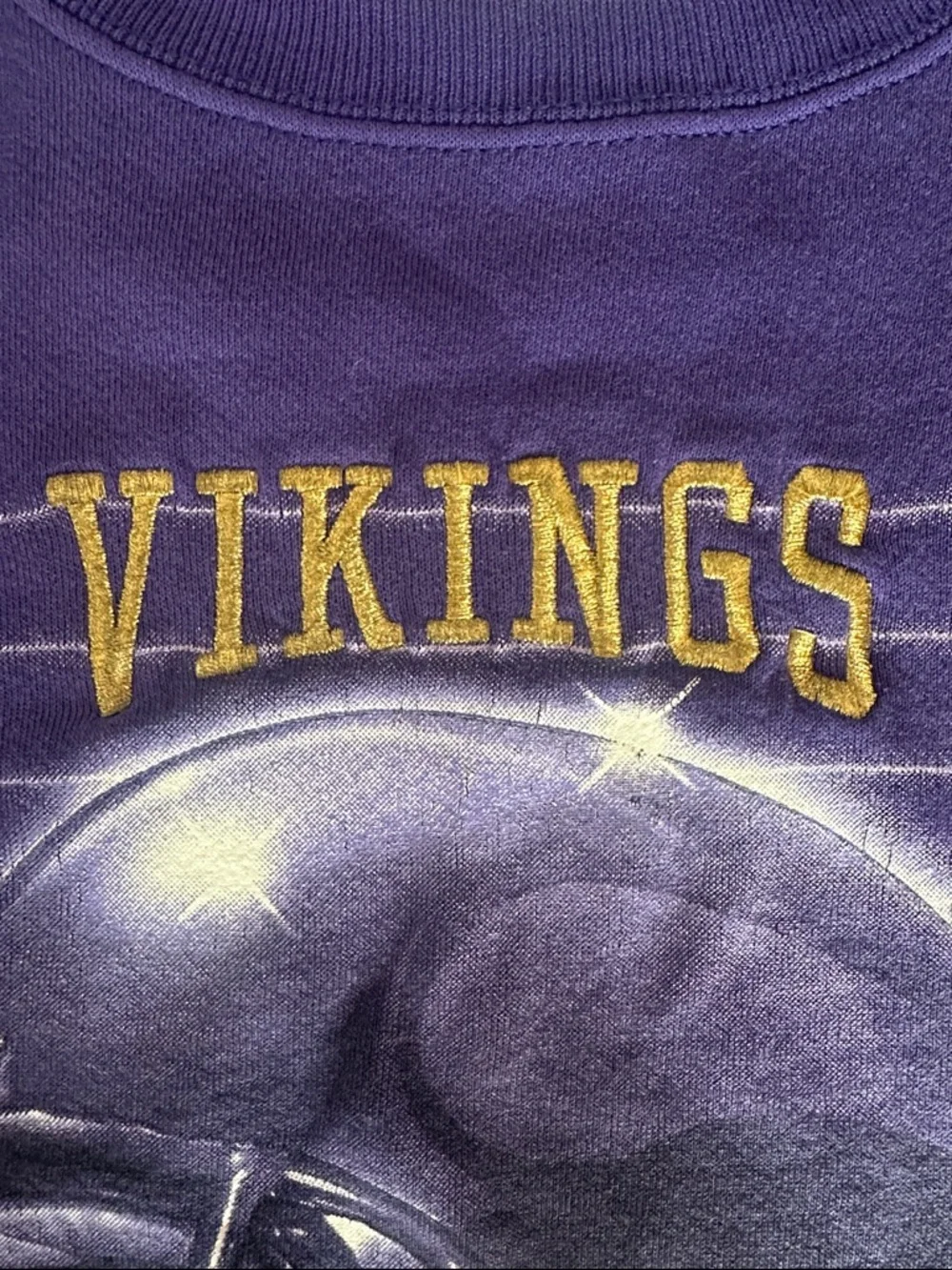 Vintage MN Vikings Purple Crewneck Sweatshirt